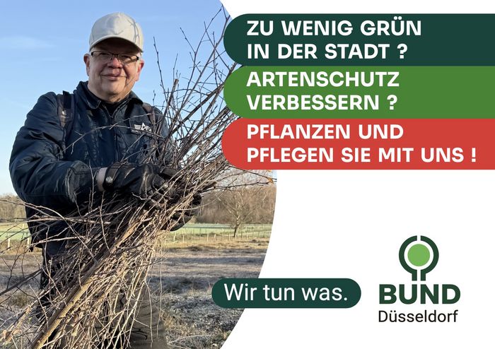 Werbung für BUND Düsseldorf